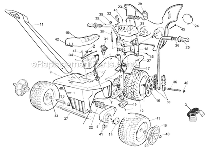 Part Location Diagram of 74550-9479 Power Wheels Microphone